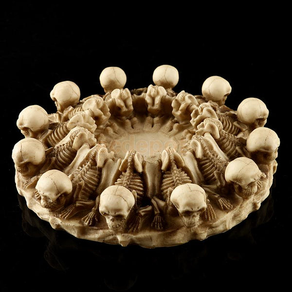 Skull Heads Cigarette Ashtray