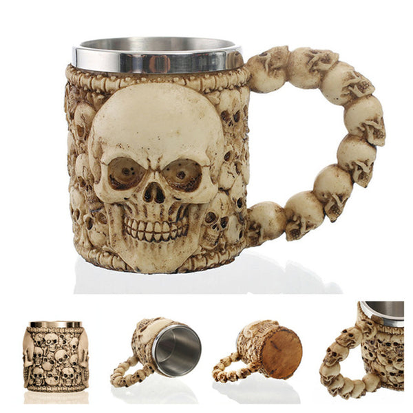 Wickedly Awesome Skull Mug