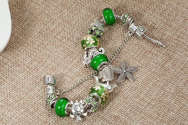 Starfish / Dolphin / Sea Turtle Charm Bracelet - Free