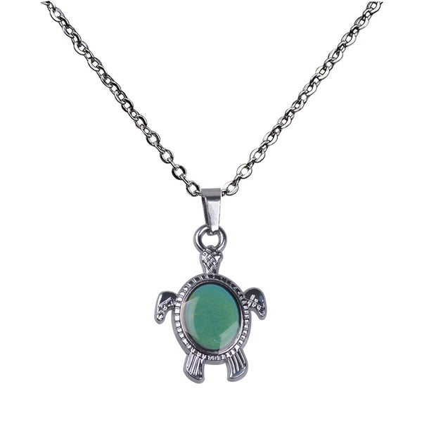Sea Turtle Color Changing Pendant Necklace