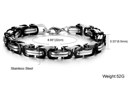 Stainless Steel Bracelet Special Motorcycle Link Chain Style