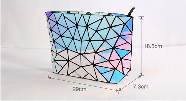 LUMINOUS ABSTRACT SEA TURTLE SHELL COLOR CHANGING CROSSBODY BAG