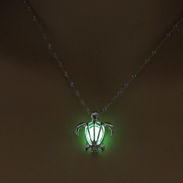 Luminous Glow Tortoise Turtle Necklace