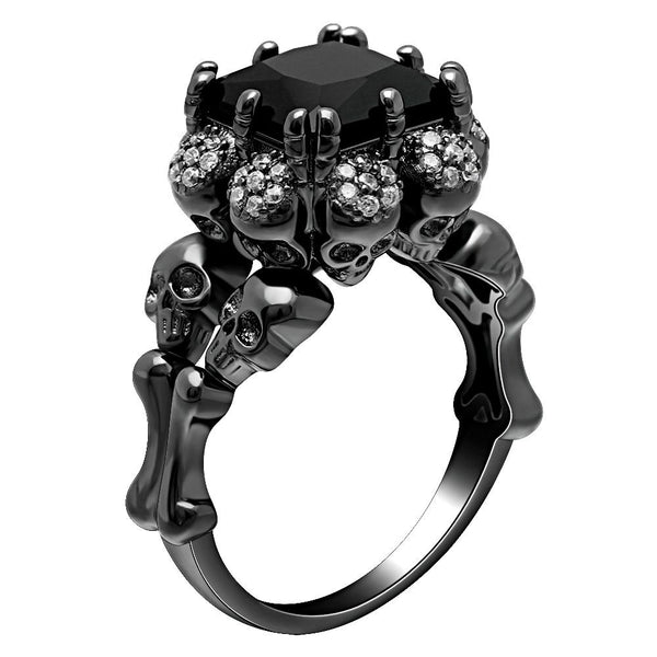 Women Skull Gothic Ring