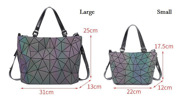 Luminous Abstract Sea Turtle Shell Color Changing Bag