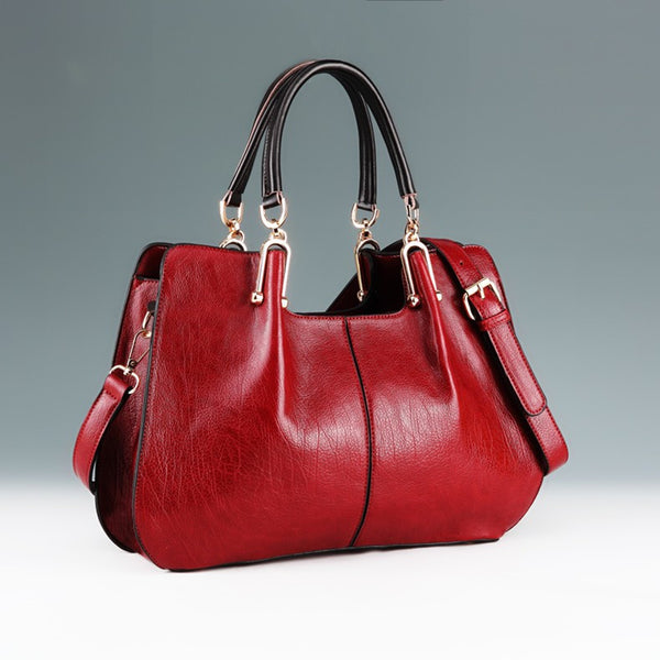 Vintage Genuine Leather Women Handbags