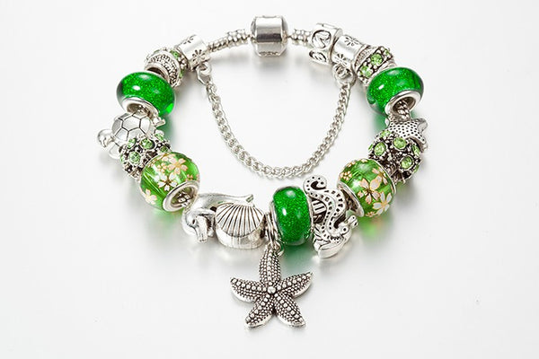 Starfish / Dolphin / Sea Turtle Charm Bracelet - Free