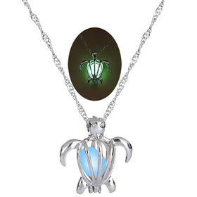Luminous Glow Tortoise Turtle Necklace