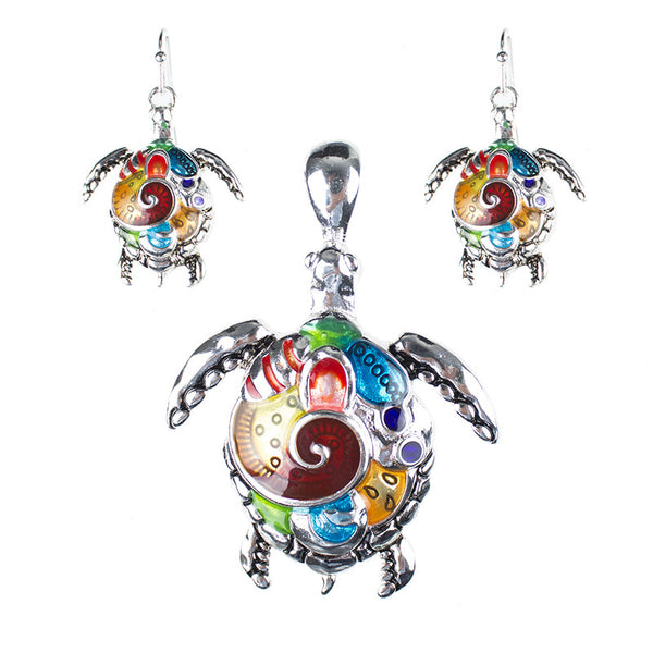Sea Turtle Fashion Jewelry Set - Free Shipping