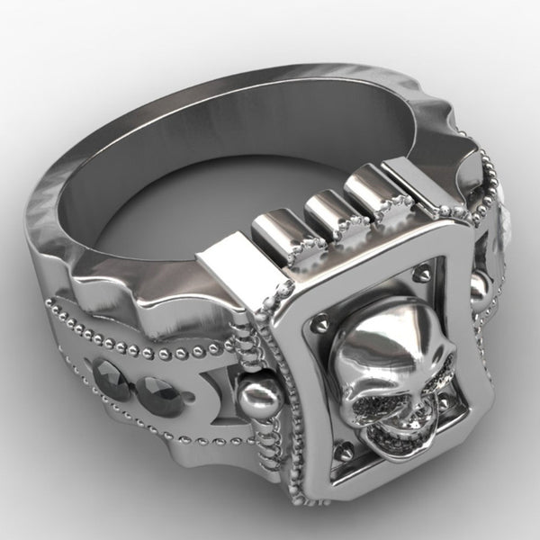 Men Fashion Skull Ring