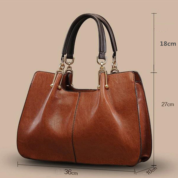 Vintage Genuine Leather Women Handbags