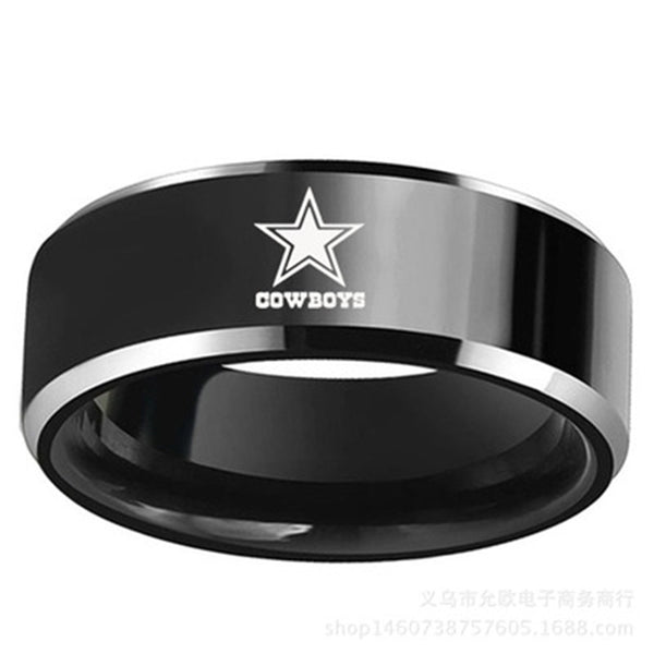 Stainless Team Ring