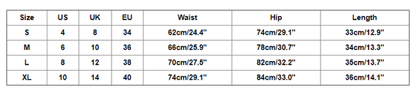 Casual High Waist Short Mini Short