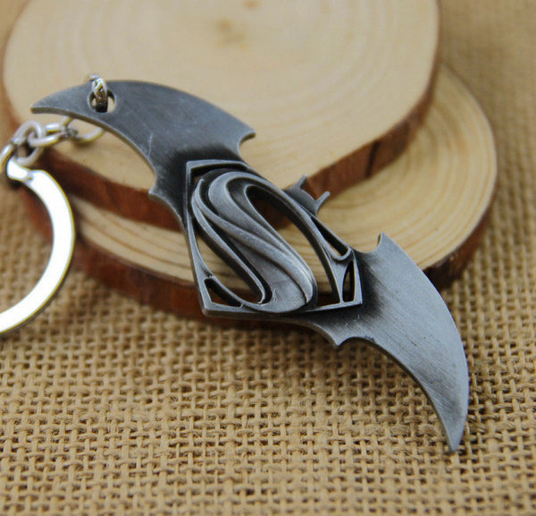 Batman Vs. Superman Keyring Keychain - Free Shipping!