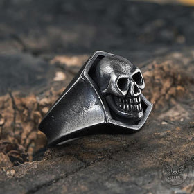 Vintage Men Skull Gothic Rings