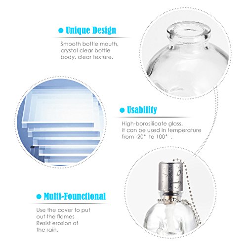 Skull Glass Decanter Lantern