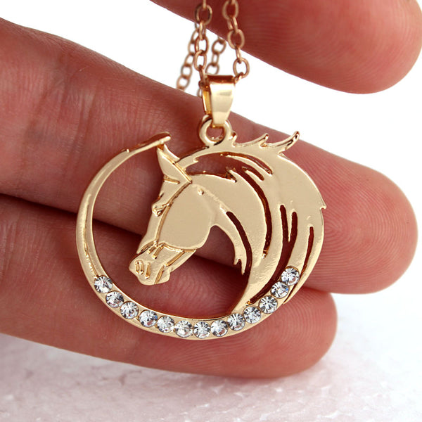 Horse Pendant Necklace