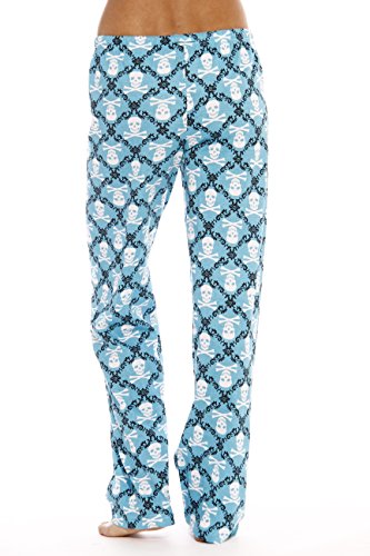 Skull Cotton Jersey Knit Women Pajama Pants/Sleepwear