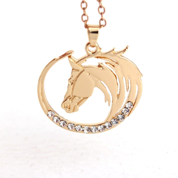 Horse Pendant Necklace