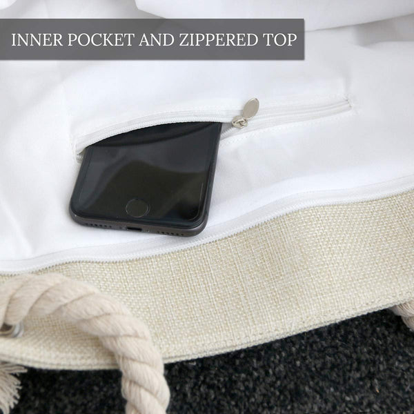 Large Canvas Sea Turtle Tote Bag