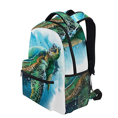 Sea Turtle Custom Design Backpack