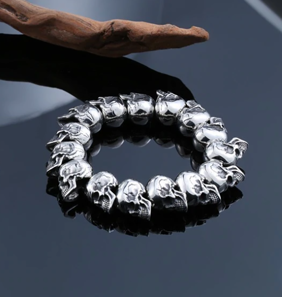 Gothic Skulls Bracelet