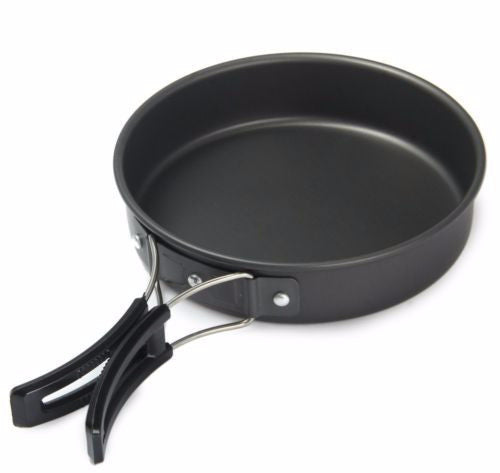 8pcs Outdoor Camping Cookware Cooking Pot Pan Set - Free Shipping