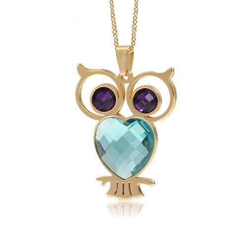 Cute Owl Pendant Women's Necklace - Free Shipping!
