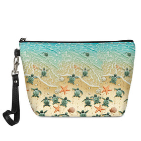 Sea Turtle Cosmetic Pouch Bag