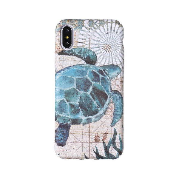 Sea Turtle Luminous iPhone Case
