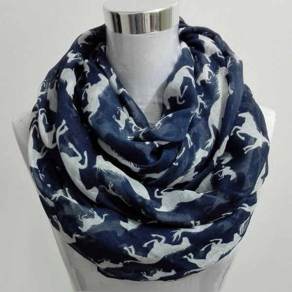 Horse Print Scarf
