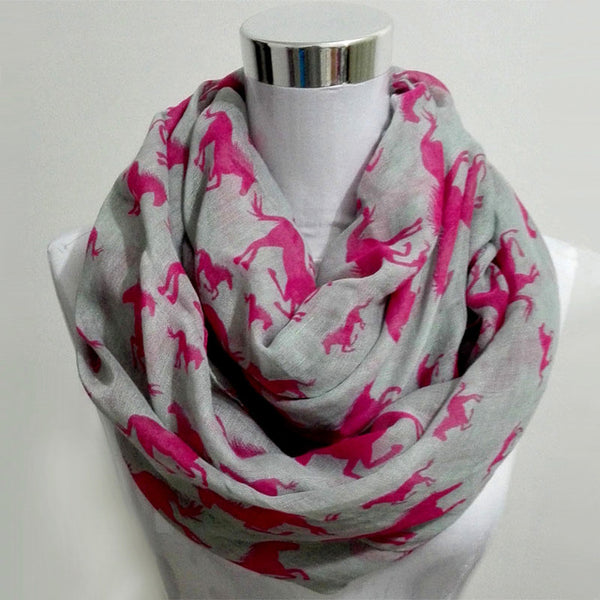 Horse Print Scarf