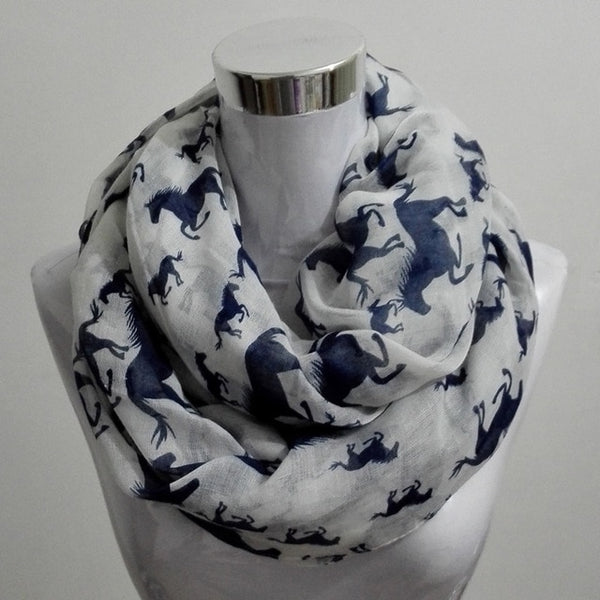 Horse Print Scarf