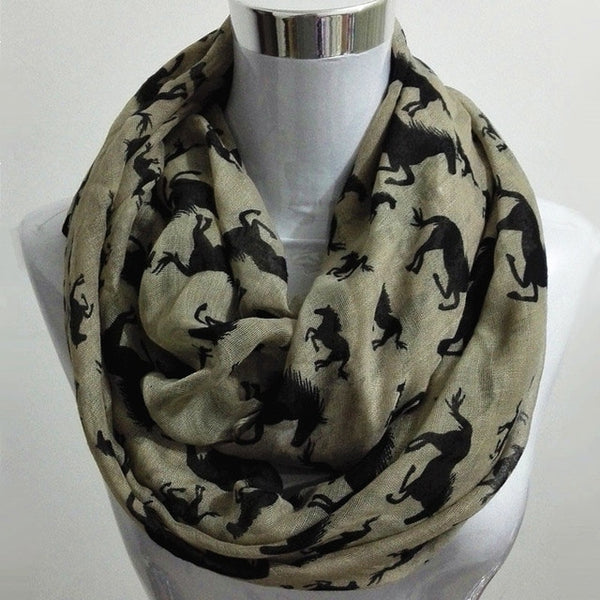 Horse Print Scarf