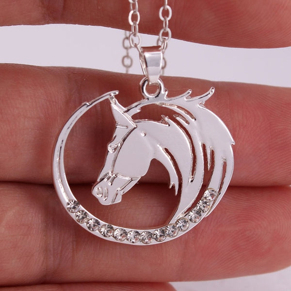 Horse Pendant Necklace