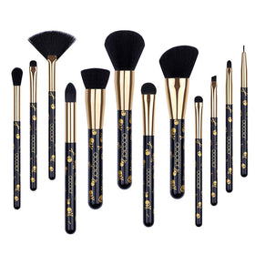 Skull Goth Makeup Brush Set - 12Pieces