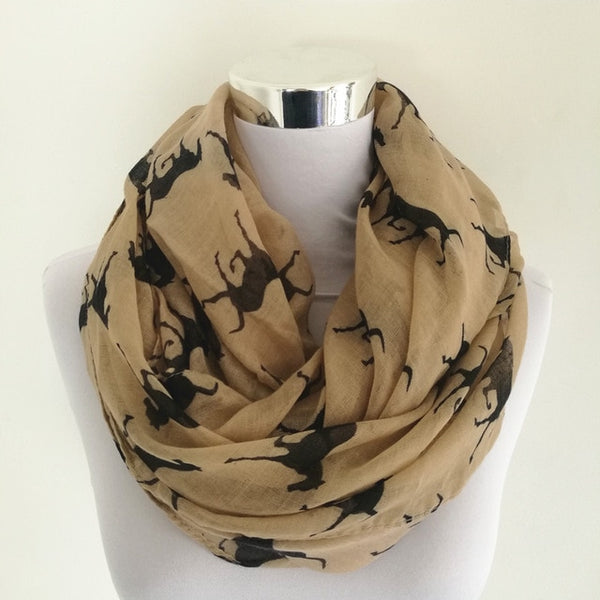 Horse Print Scarf