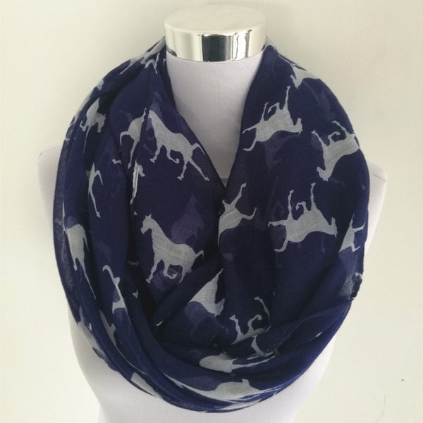 Horse Print Scarf
