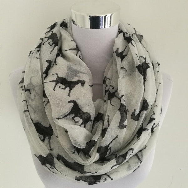 Horse Print Scarf