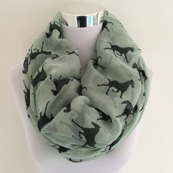 Horse Print Scarf