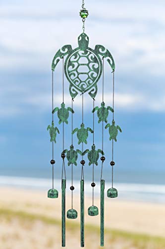 Tribal Turtles Wind Chime