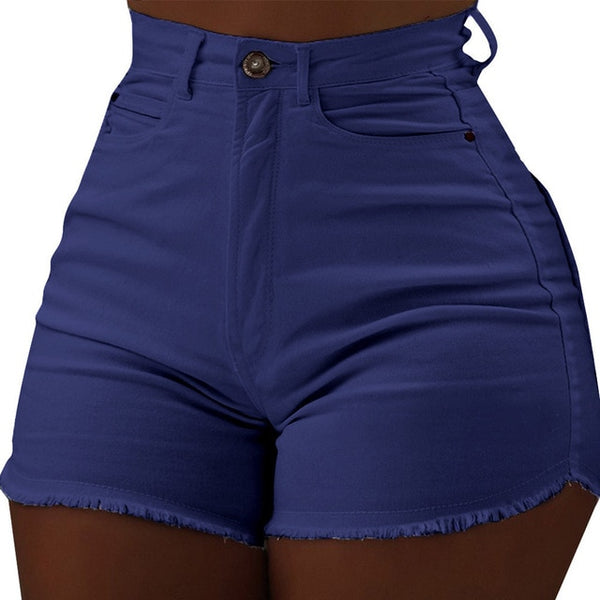 Casual High Waist Short Mini Short