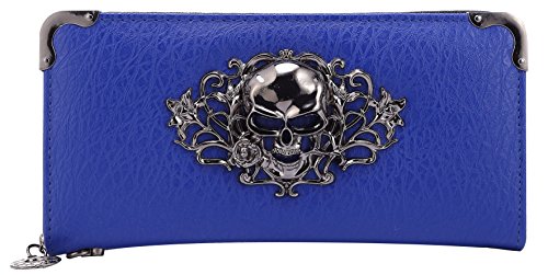 Skull Clutch Wallet