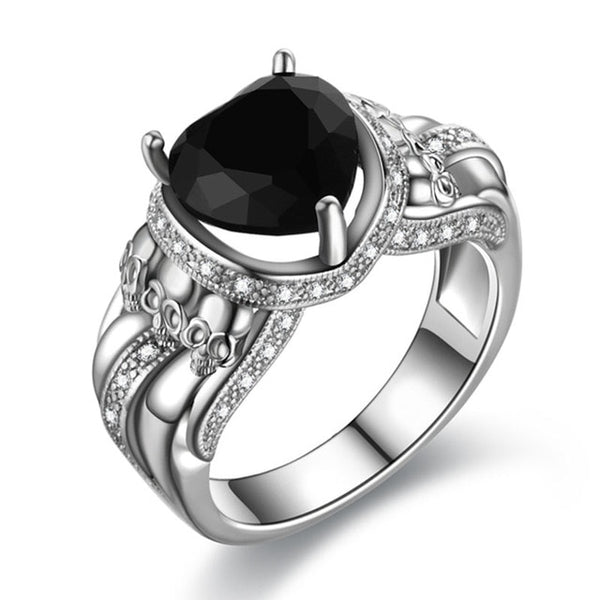 Triple Threat Skull Ring