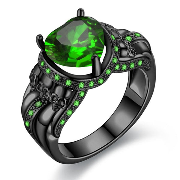 Triple Threat Skull Ring