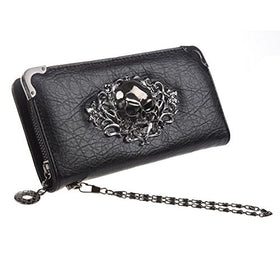 Skull Clutch Wallet