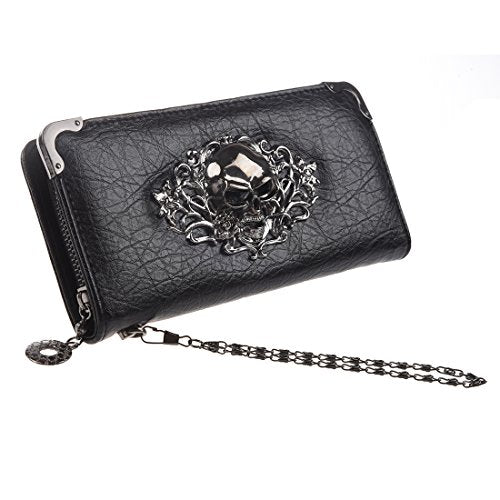 Skull Clutch Wallet