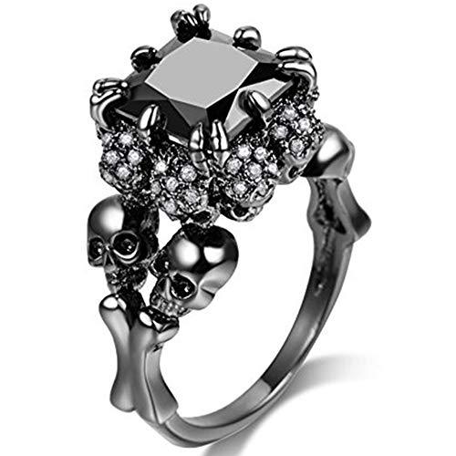 Women Skull Gothic Ring