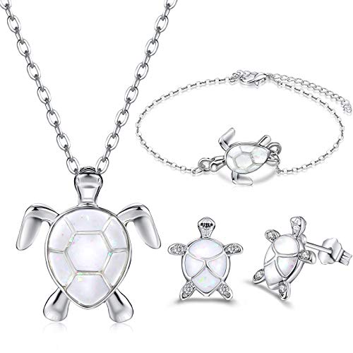 3 Piece Turtle Adjustable Jewelry Set