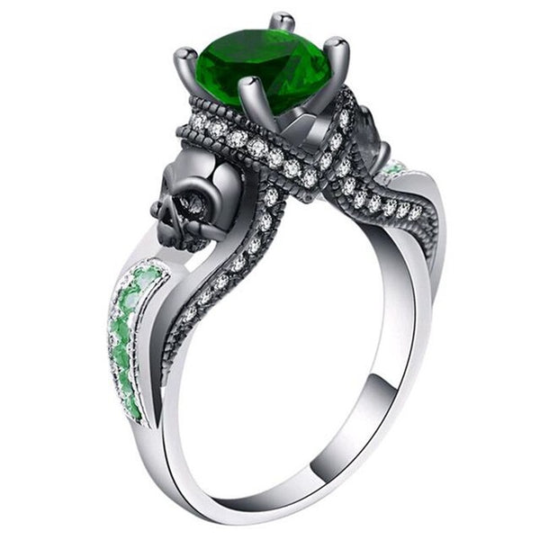 Gothic Skull Vintage Ring
